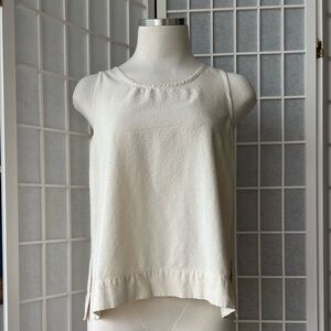 Jamie + the Jones Tank – Natural Raw Silk